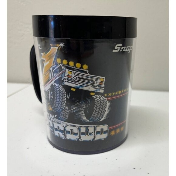 Vintage Snap-On Coffee Mug Thermo-Serv Drivin' Proud Monster Truck 90s - Picture 4 of 9
